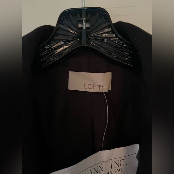 LOFT Wool Modern Long Blazer - Picture 12 of 13